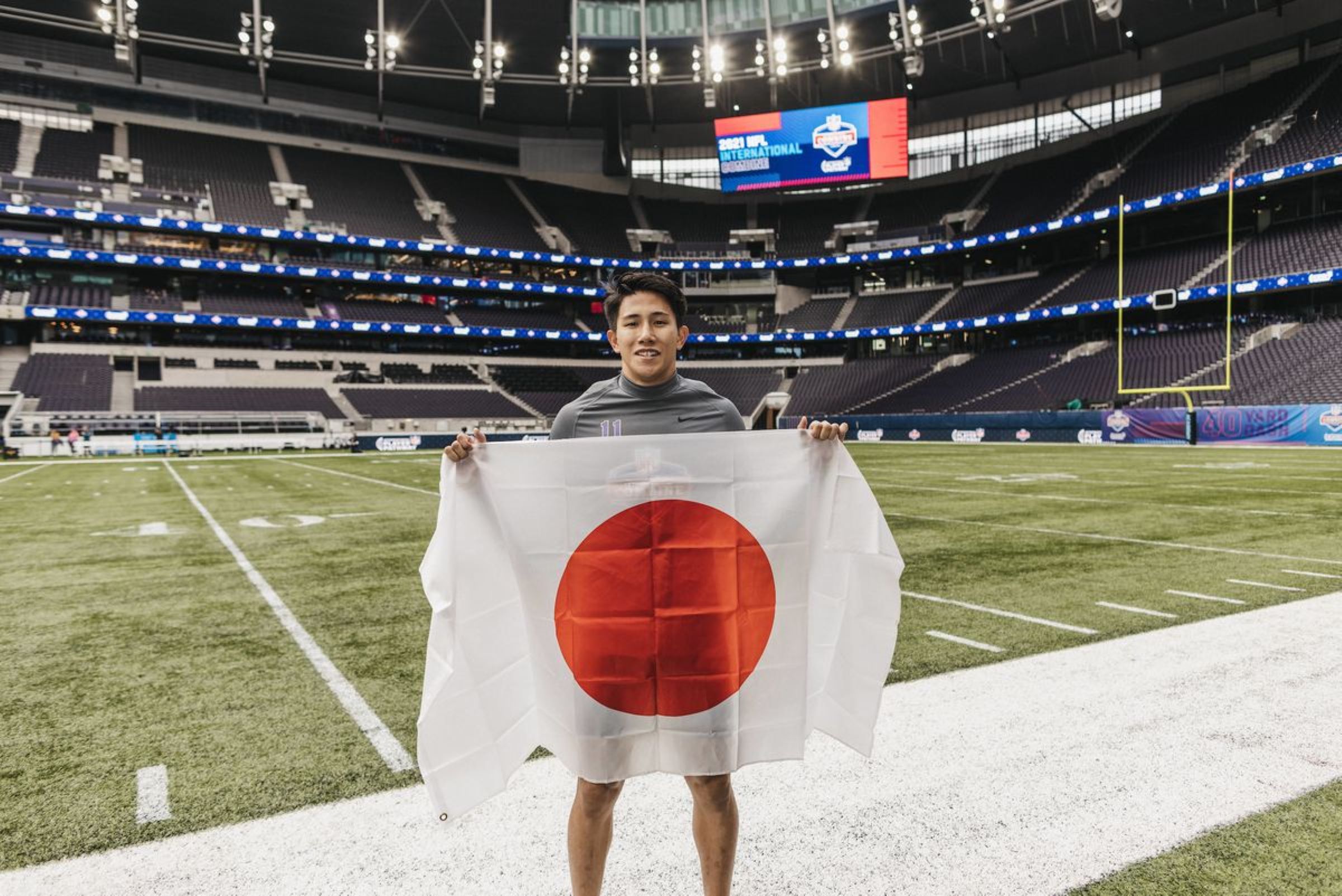 Yoshihito Omi: Japanese WR hopes to take rare path to NFL