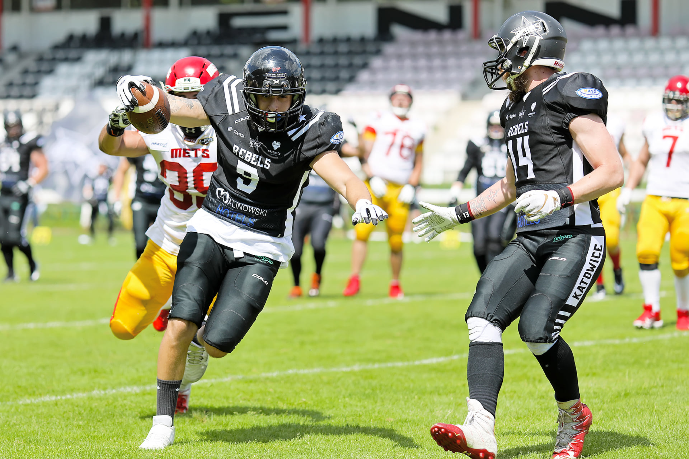 Silesia Rebels Katowice edge Warsaw Mets with last second TD to