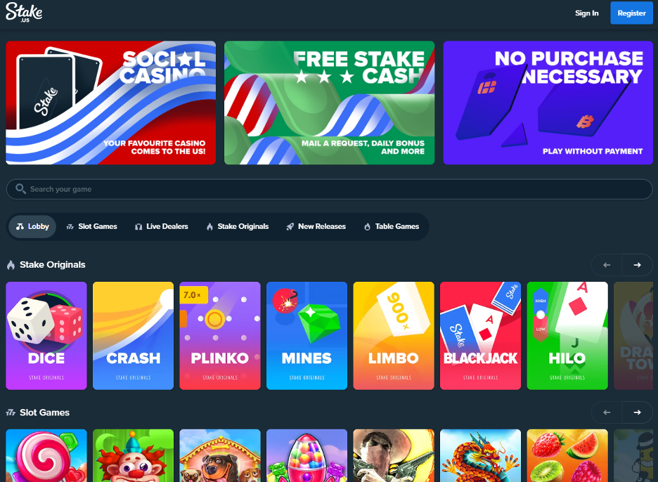 Play Free Casino Games - No Download or Sign-up
