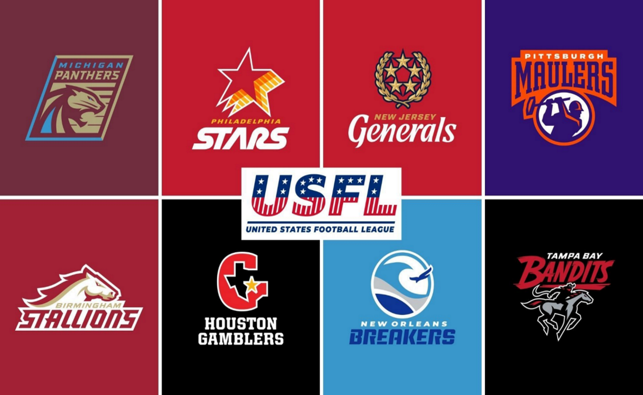 USFL 2022 All 8 Teams 