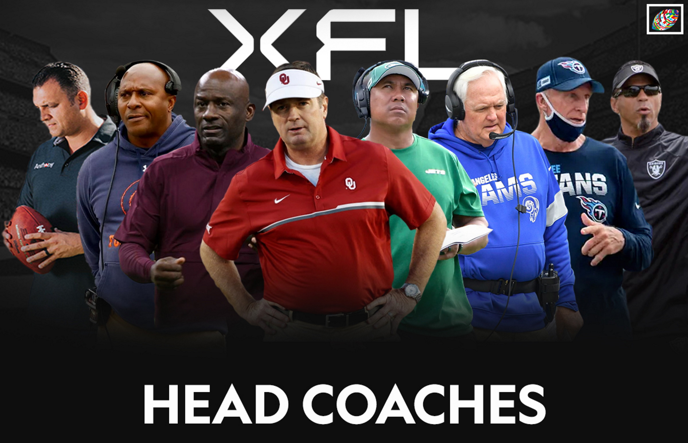 XFL announces head coaches Reggie Barlow, Anthony Becht, Terrell