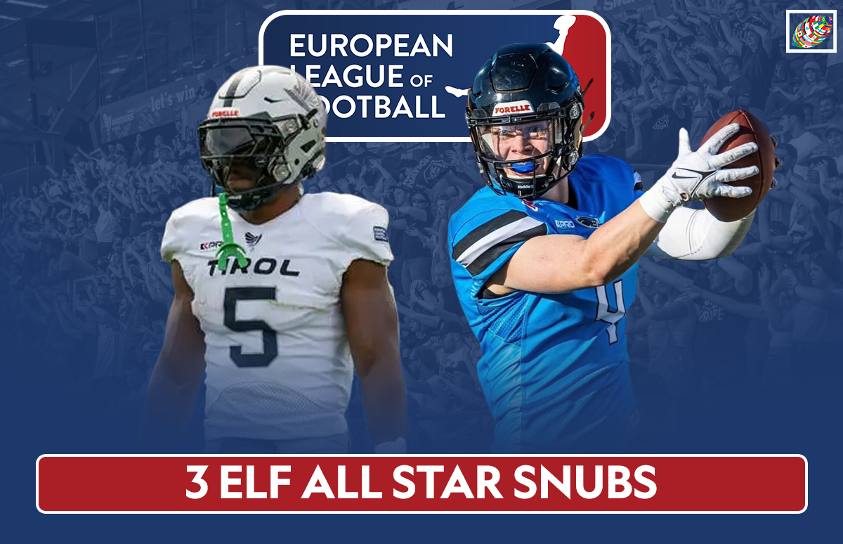 Three European League of Football All-Star Snubs