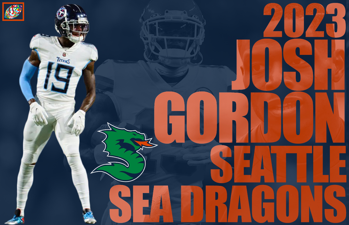 Former Seahawks WR Josh Gordon drafted by XFL's Seattle Sea
