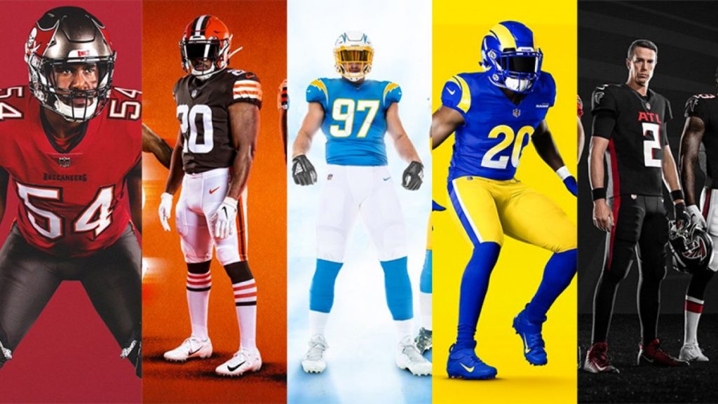 The Best NFL uniforms of all time –